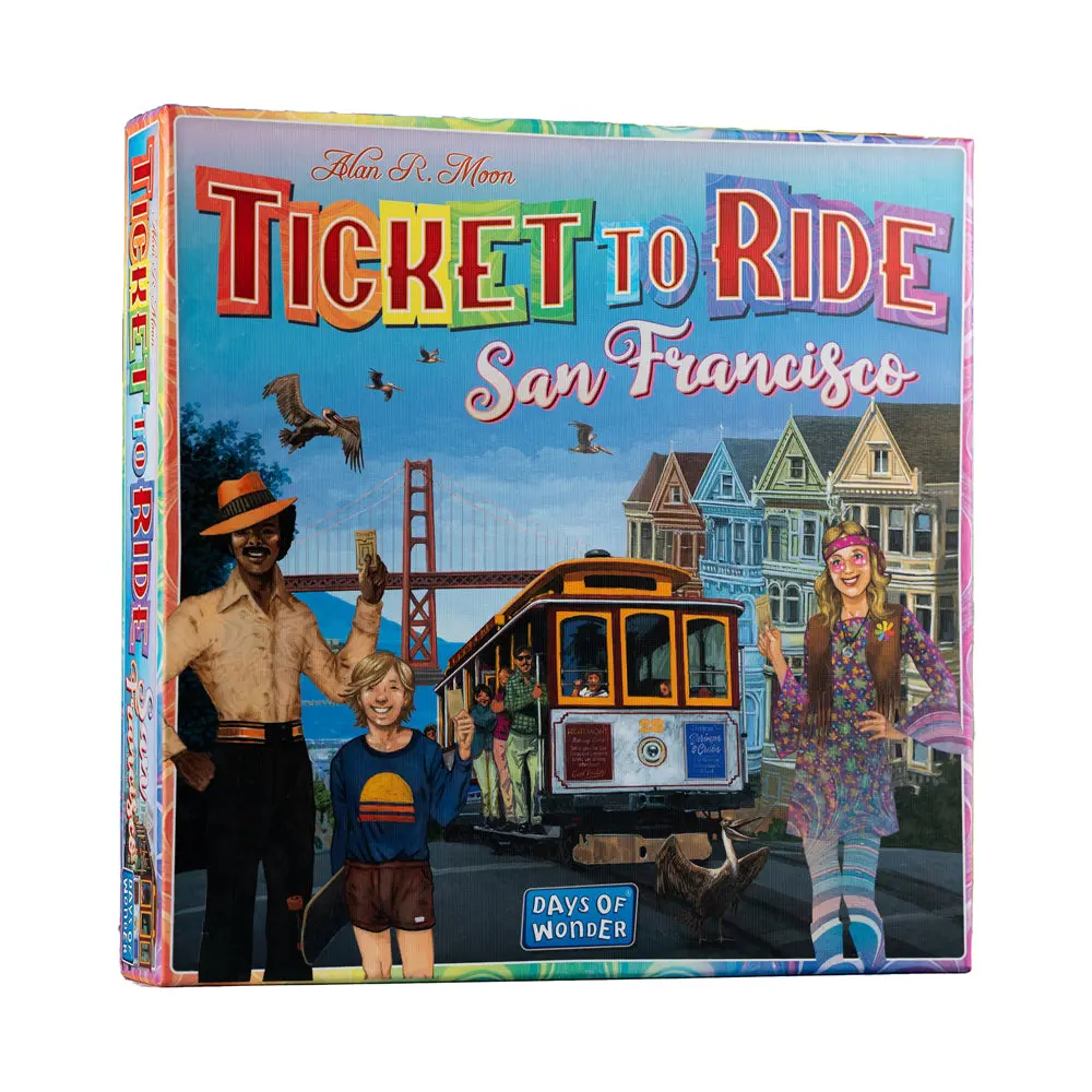 Ticket To Ride: San Francisco Edition Board Game 1