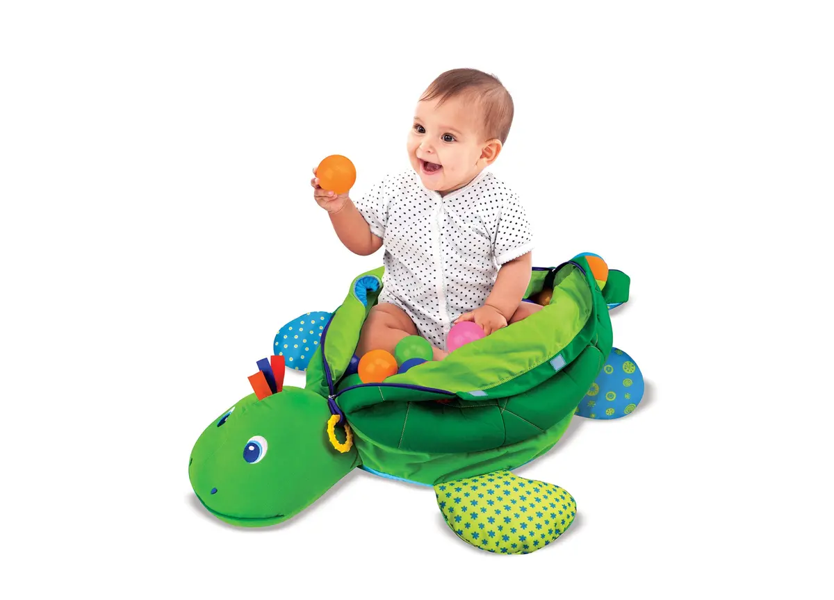 Melissa & Doug Turtle Ball Pit ‚Äì Colorful Indoor Playset 1