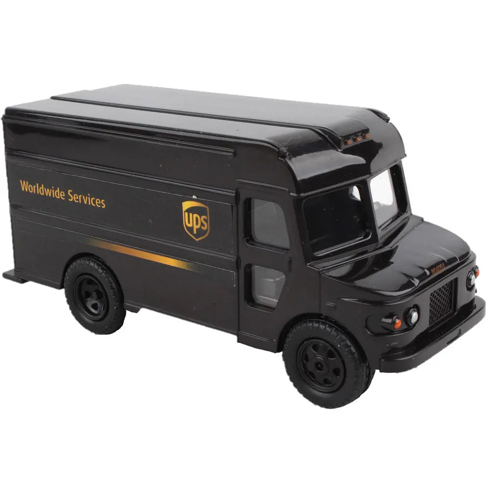 Daron Worldwide Ups Licensed Pullback Delivery Truck Toy, Ages 3+ 1