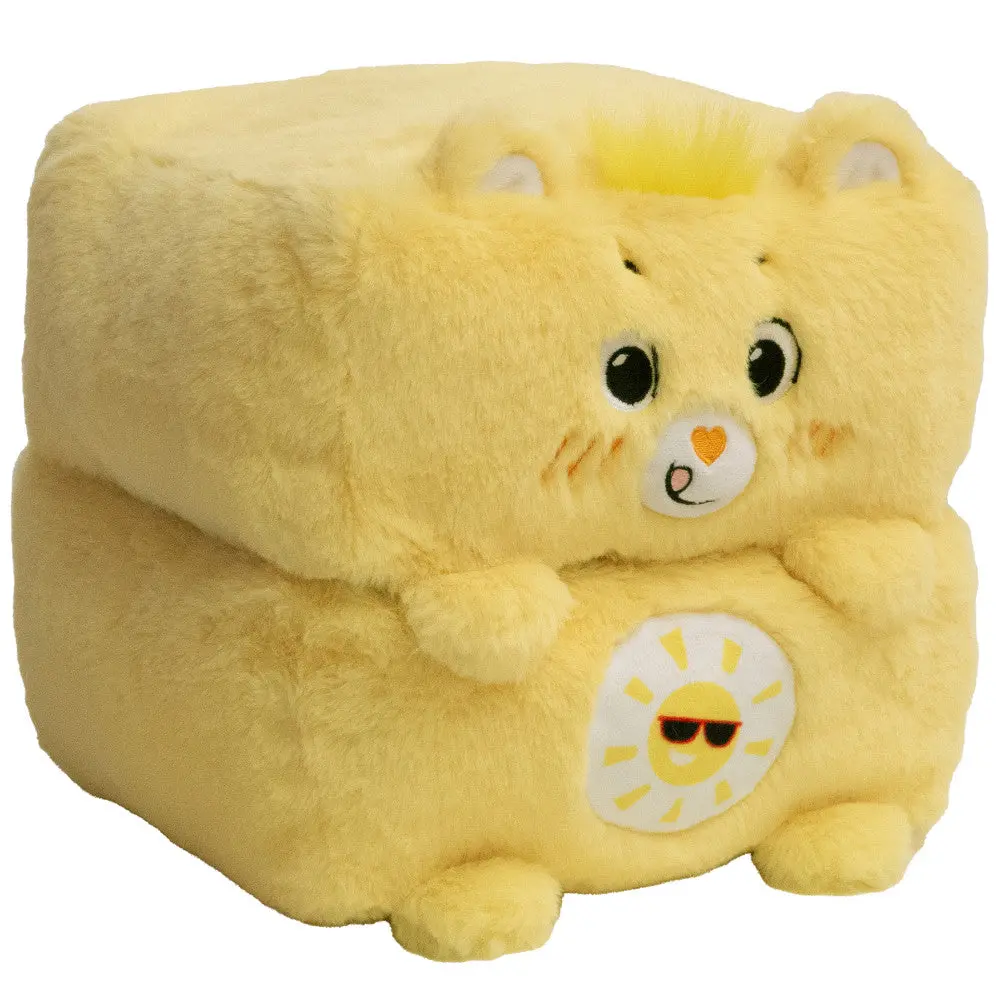 Care Bears Happy Nappers Funshine Bear 10-Inch Pop N' Play Cube 1