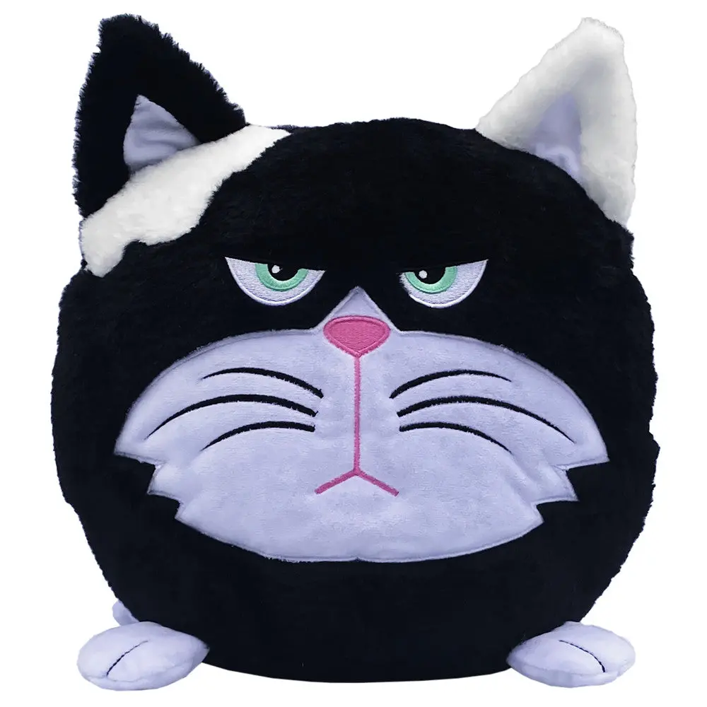 Hangry Petz Bella Black Cat 12 Inch Talking Plush 1