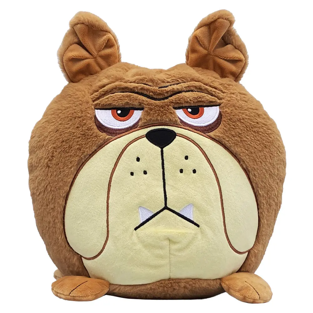 Hangry Petz Charlie Bulldog 12-Inch Talking Plush - Brown 1