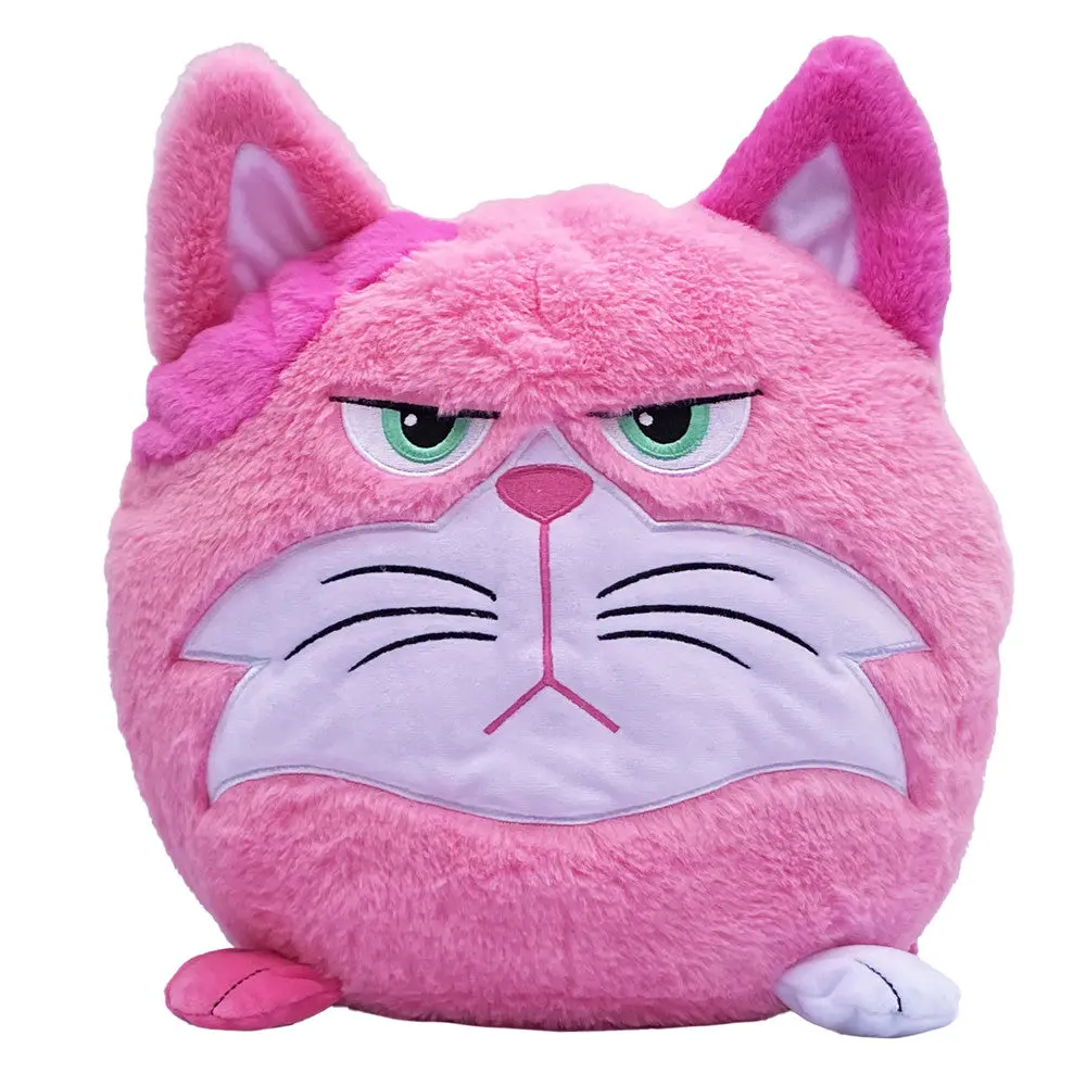 Hangry Petz Lucy Pink Cat 12 Inch Interactive Plush 1