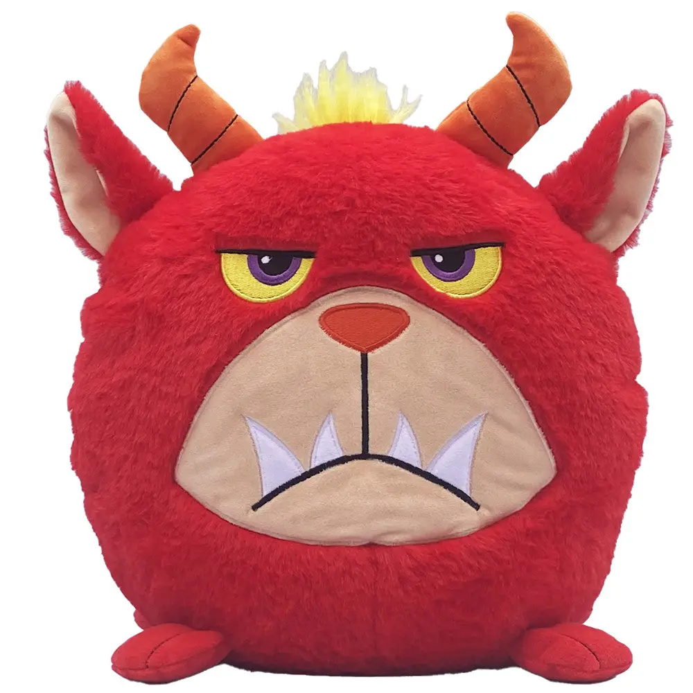 Hangry Petz Rogue Monster 12-Inch Talking Red Animal Plush 1