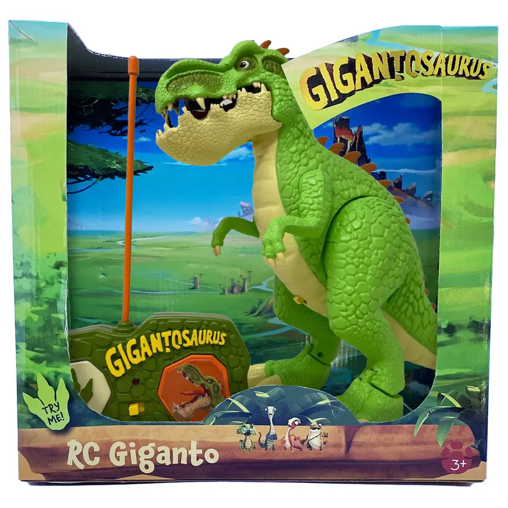 Gigantosaurus: Rc Giganto - Green Dinosaur Action Figure 1