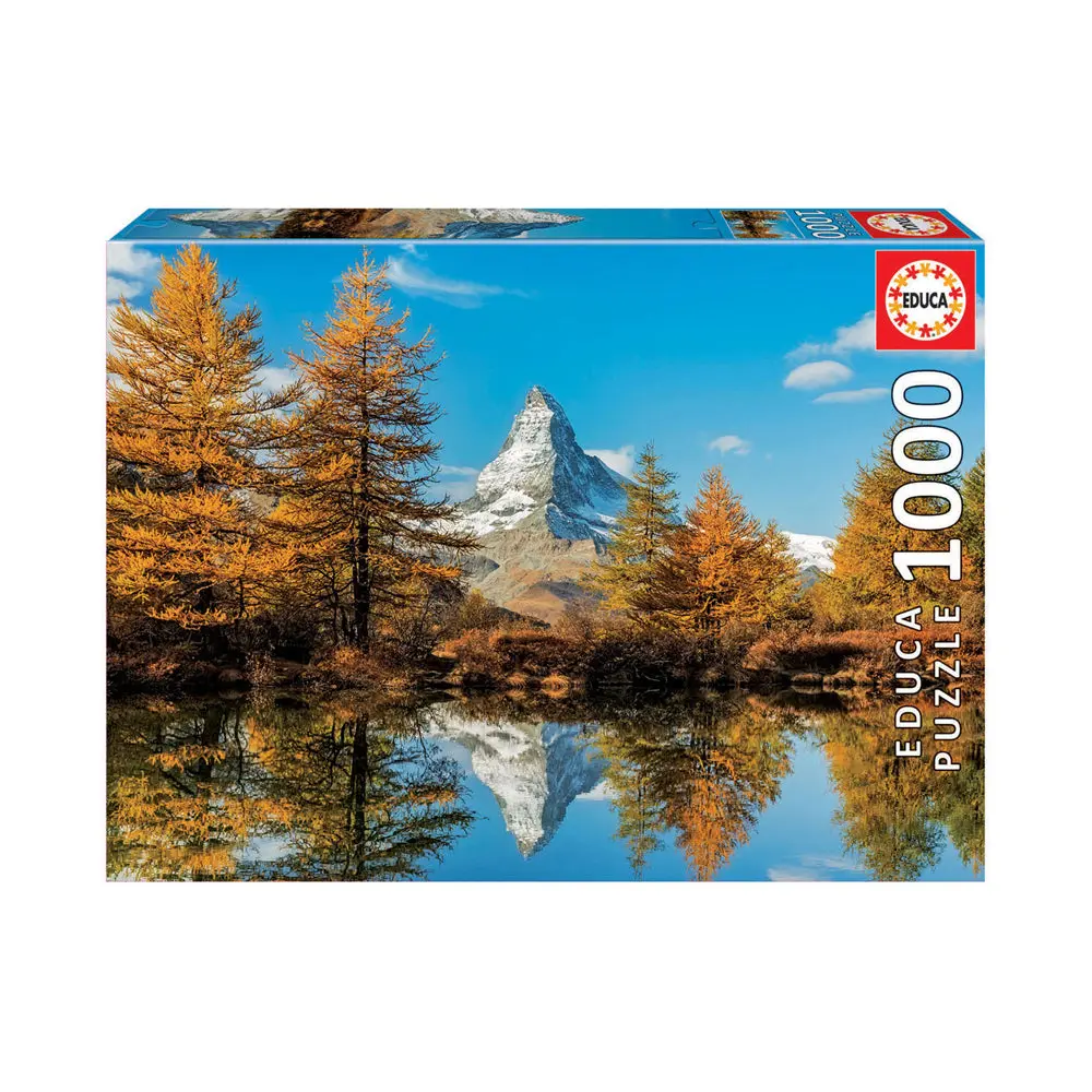 Educa Matterhorn Mountain Autumn Jigsaw Puzzle - 1000 Pc 1