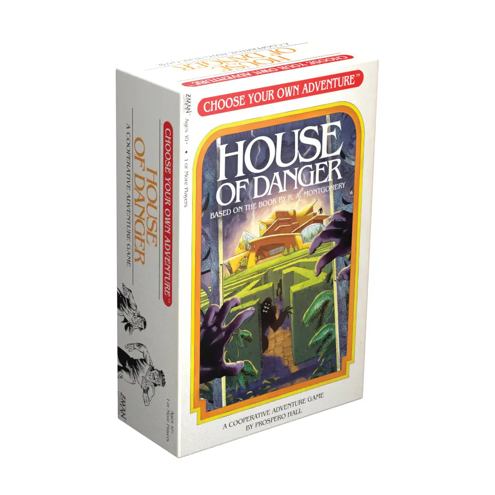 Choose Your Own Adventure: House Of Danger Board Game By Z-Man Games 1