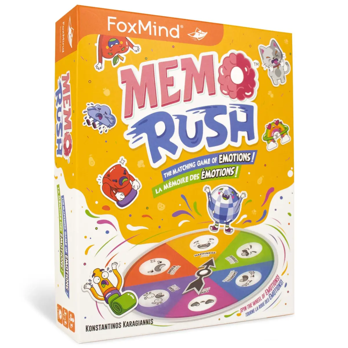 Memo Rush - Foxmind Matching Memory Emotion Game For Family Game Night 1