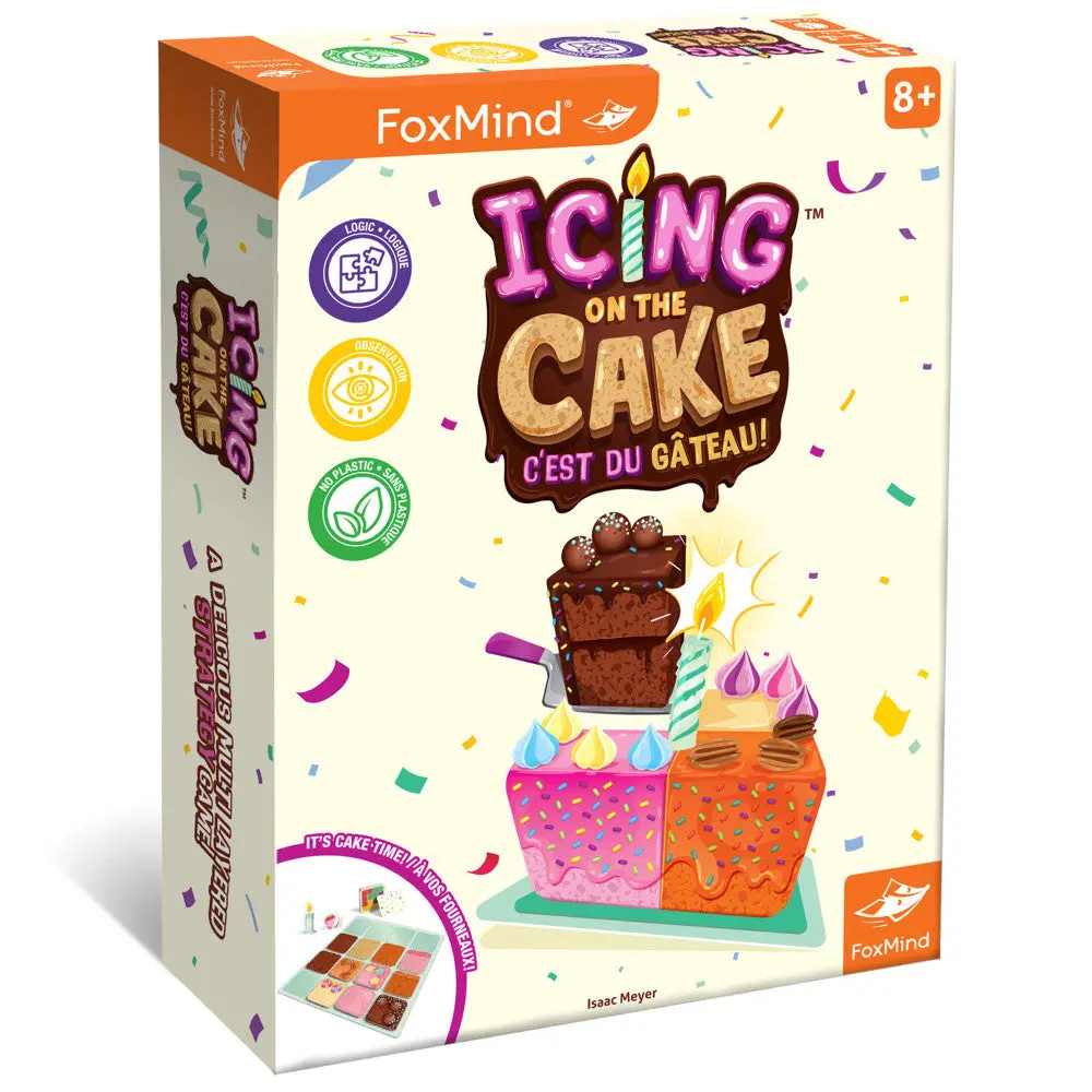 Icing On The Cake Strategy Game By Foxmind, Family Food-Themed Game For Ages 8+ 1