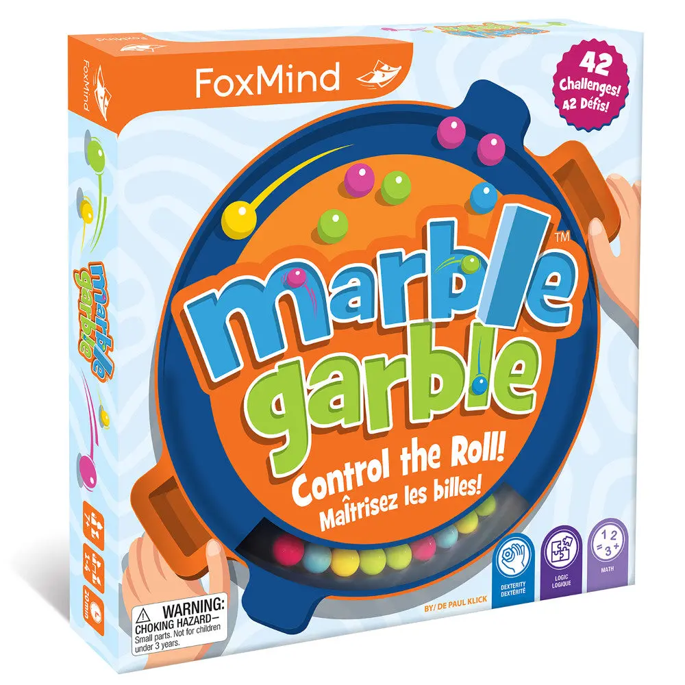 Foxmind Games Marble Garble - Compact Dexterity Family Game 1