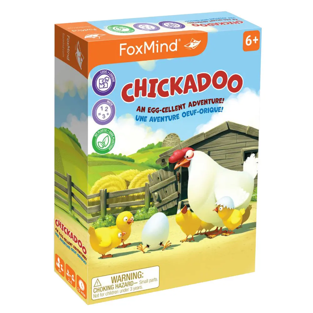 Chickadoo Card Game By Foxmind Games - Strategic Fun For Ages 6+ 1