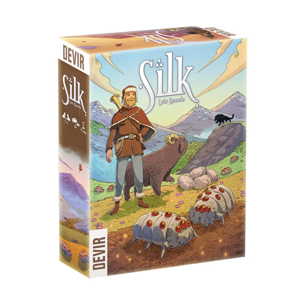 Silk Board Game: Strategic Sheep Herding Adventure 1