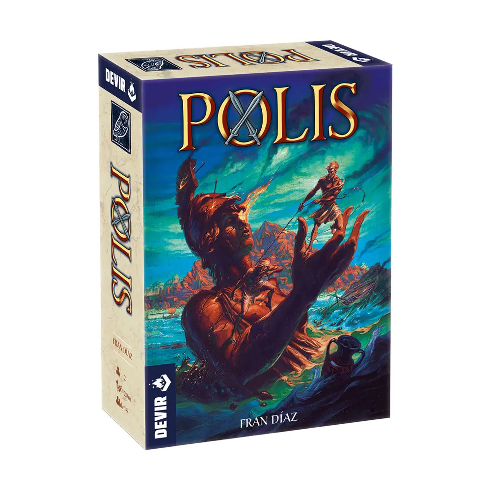 Polis Strategic Board Game By Devir 1