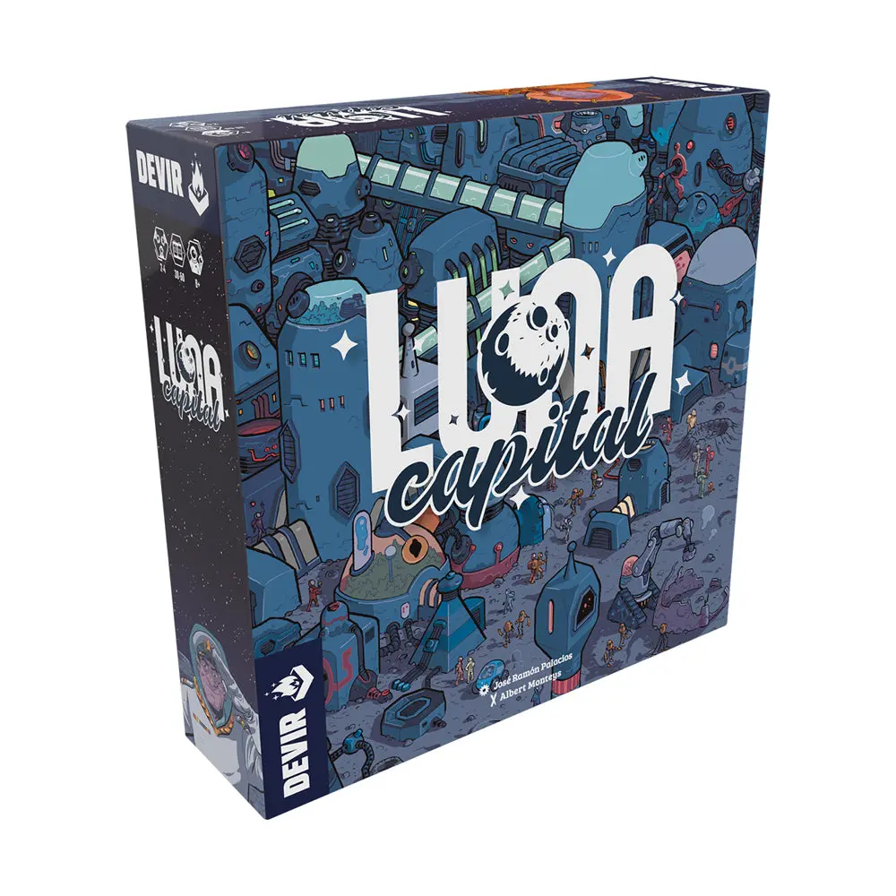 Luna Capital Strategic Board Game By Devir 1