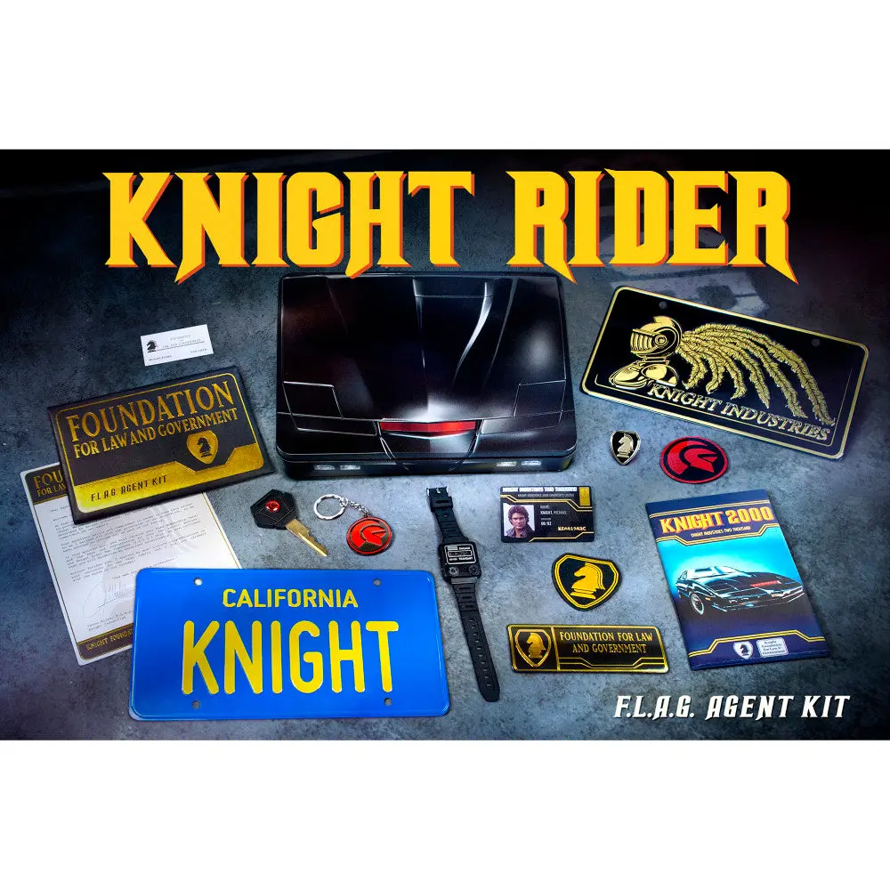 Doctor Collector Knight Rider F.L.A.G Agent Collectible Kit 1