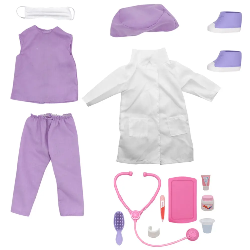 Style Girls 18" Doctor Dress Up Set For Dolls 1