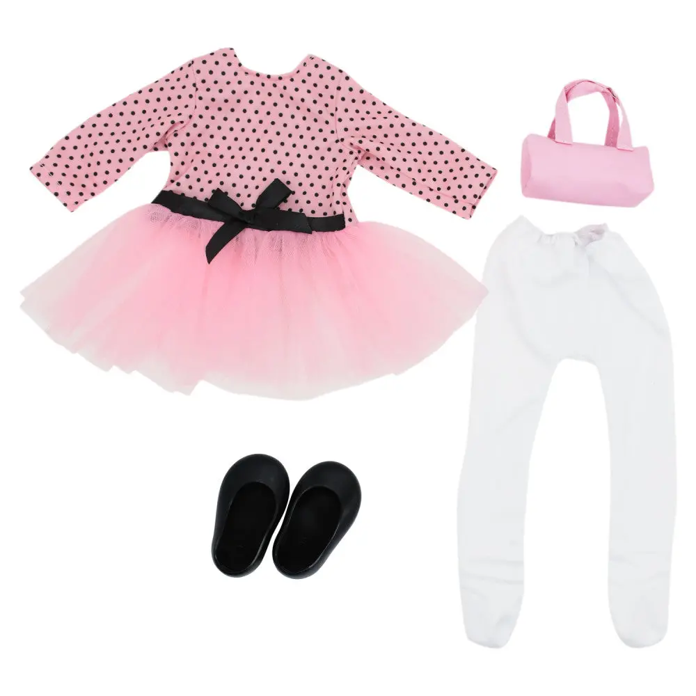 Style Girls 18" Doll Outfit - Pink Tutu Ensemble 1
