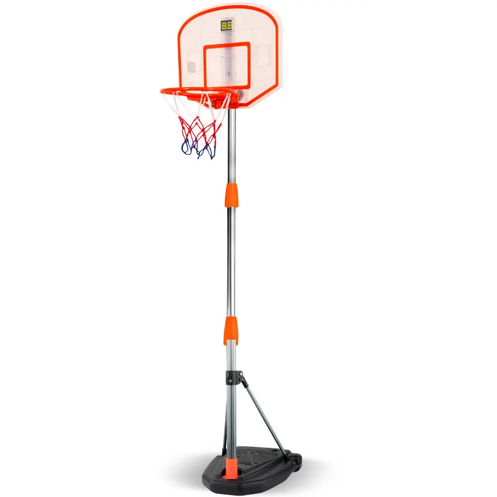 Pro Ball Adjustable Portable Basketball Game With Electronic Scoreboard 1