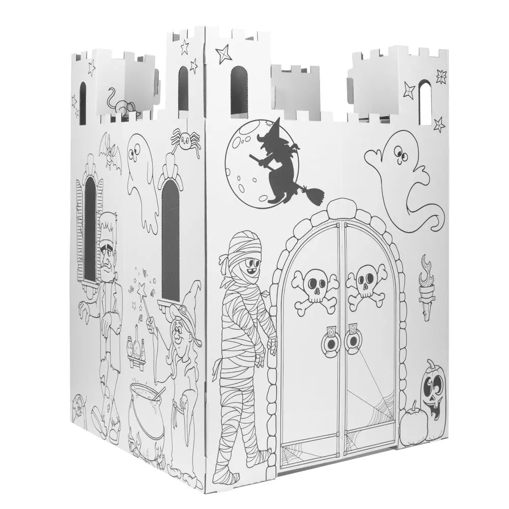 Easy Playhouse Haunted Castle Art & Craft Playhouse For Kids 1