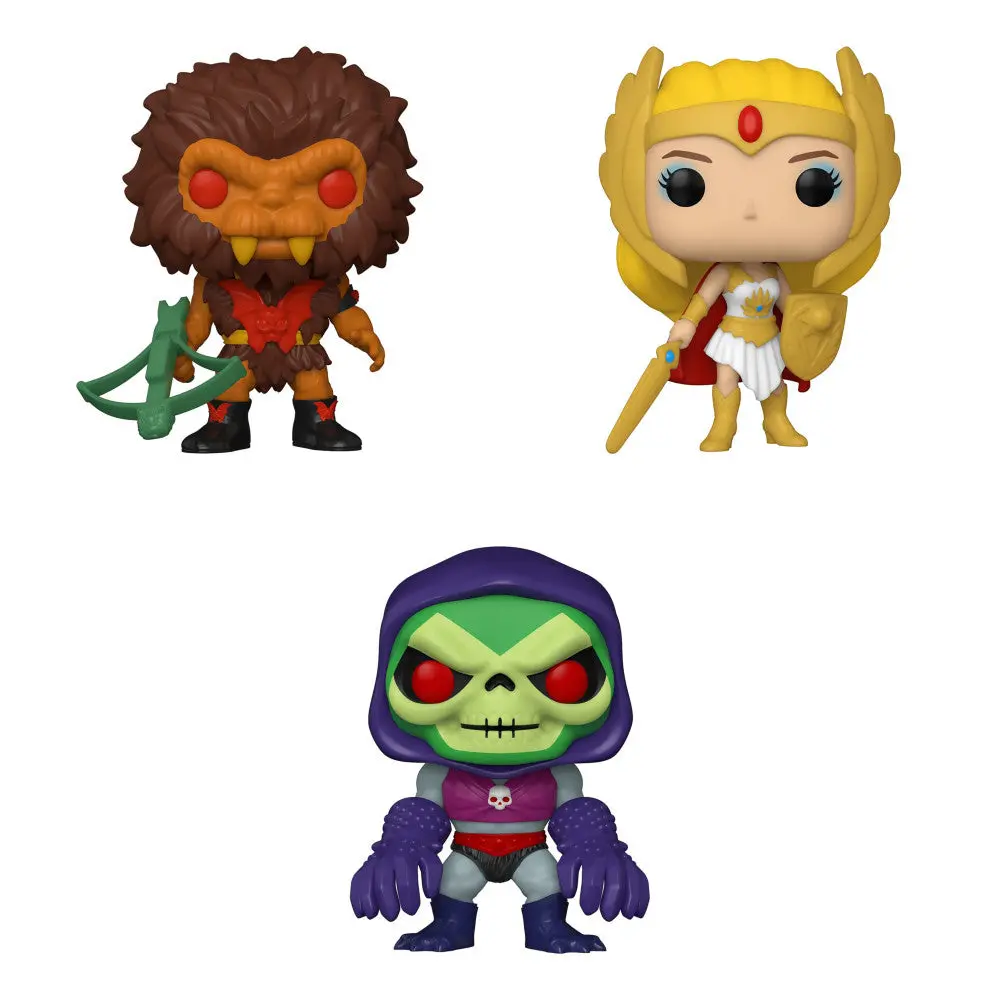 Funko Pop! Masters Of The Universe 3.75 Inch Vinyl Collectors Set 3 - Classic She-Ra, Skeletor, Grizzlor 1