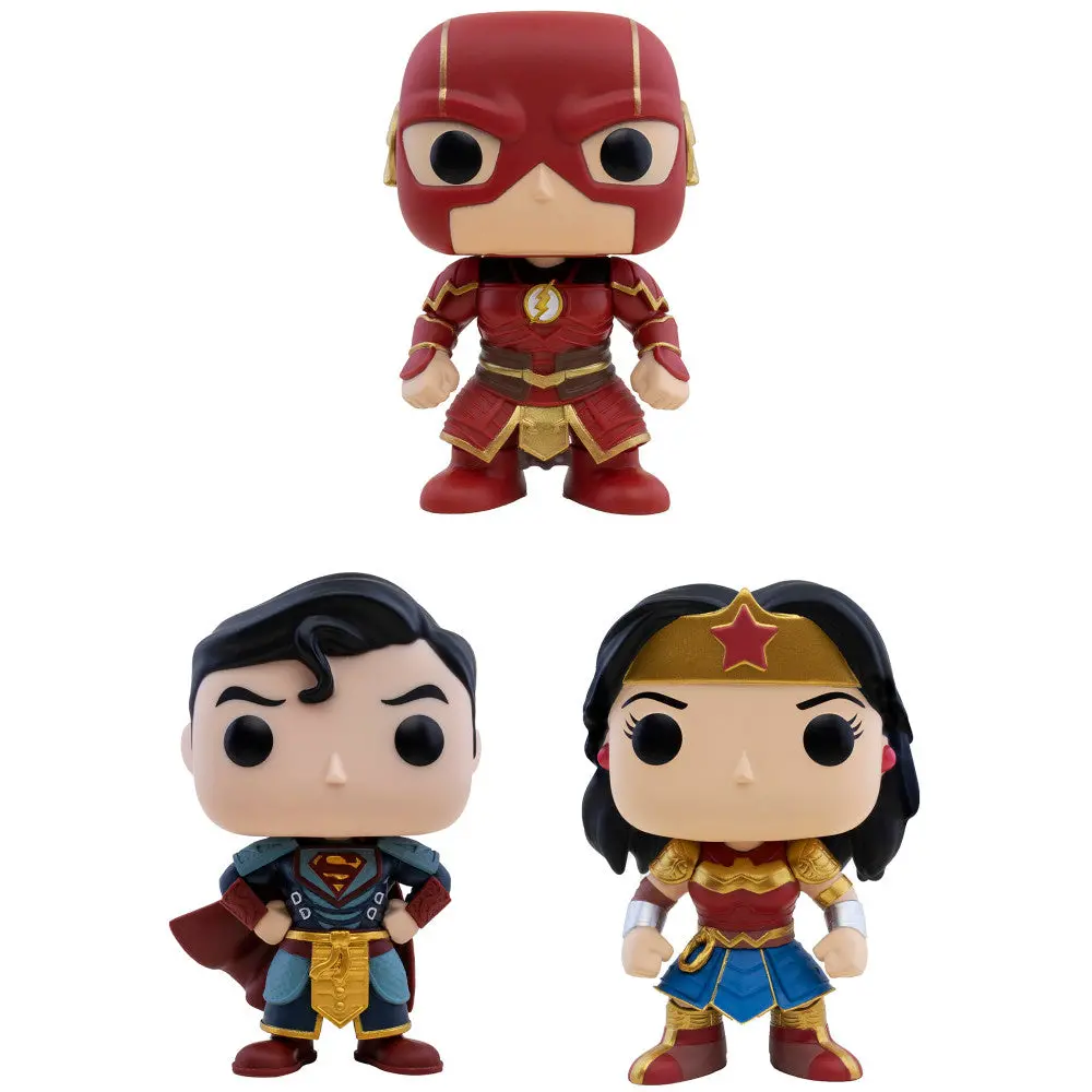 Funko Heroes: Pop! Marvel Imperial Palace 3.75 Inch Vinyl Collectors Set - Flash, Superman, Wonder Woman 1