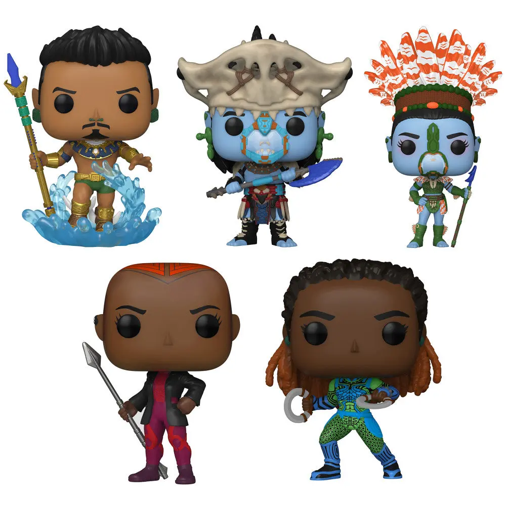 Funko Pop! Marvel: Black Panther Wakanda Forever - 5 Figure Collector Set 1