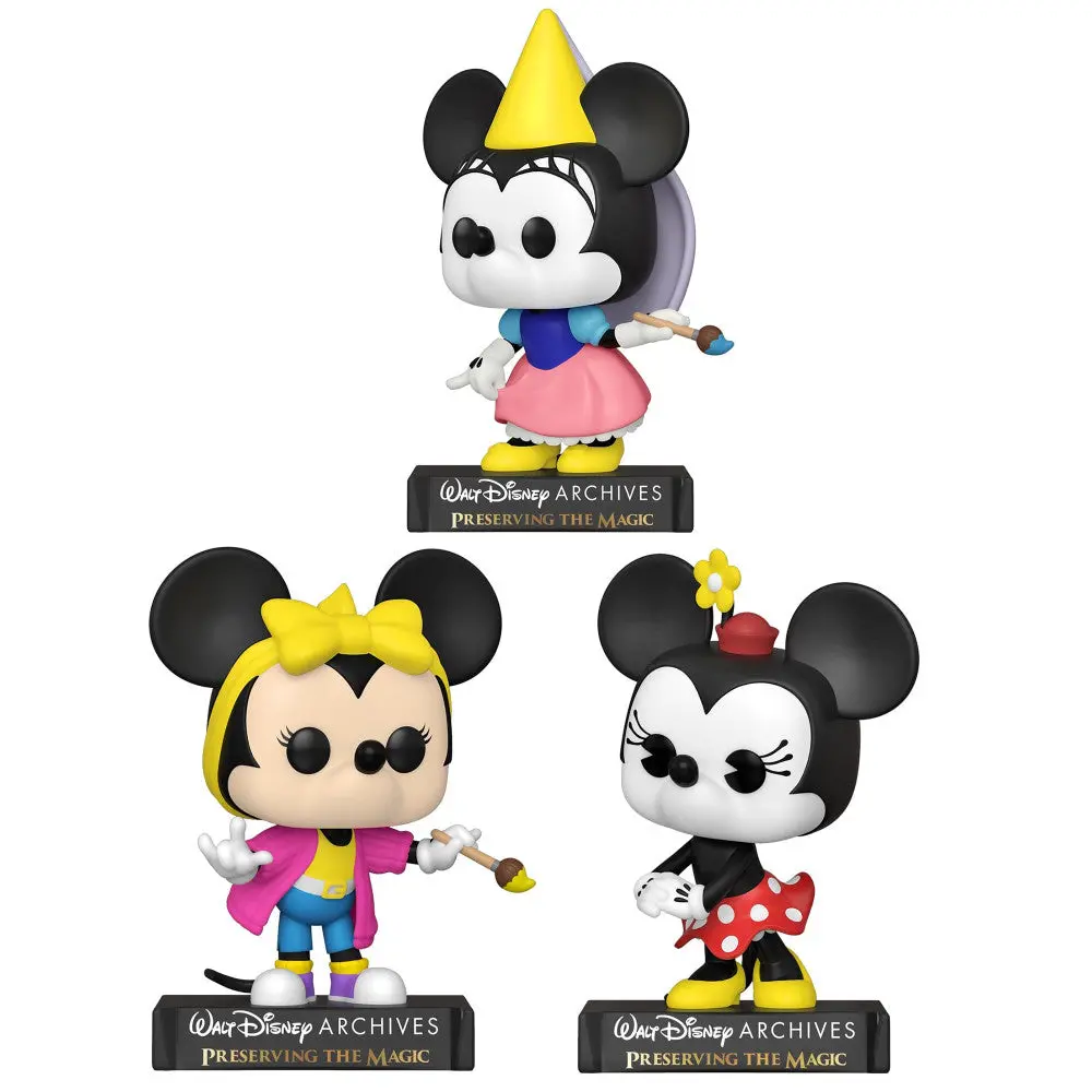Funko Pop! Disney Minnie Mouse 4.25-Inch Vinyl Collectors Set 1