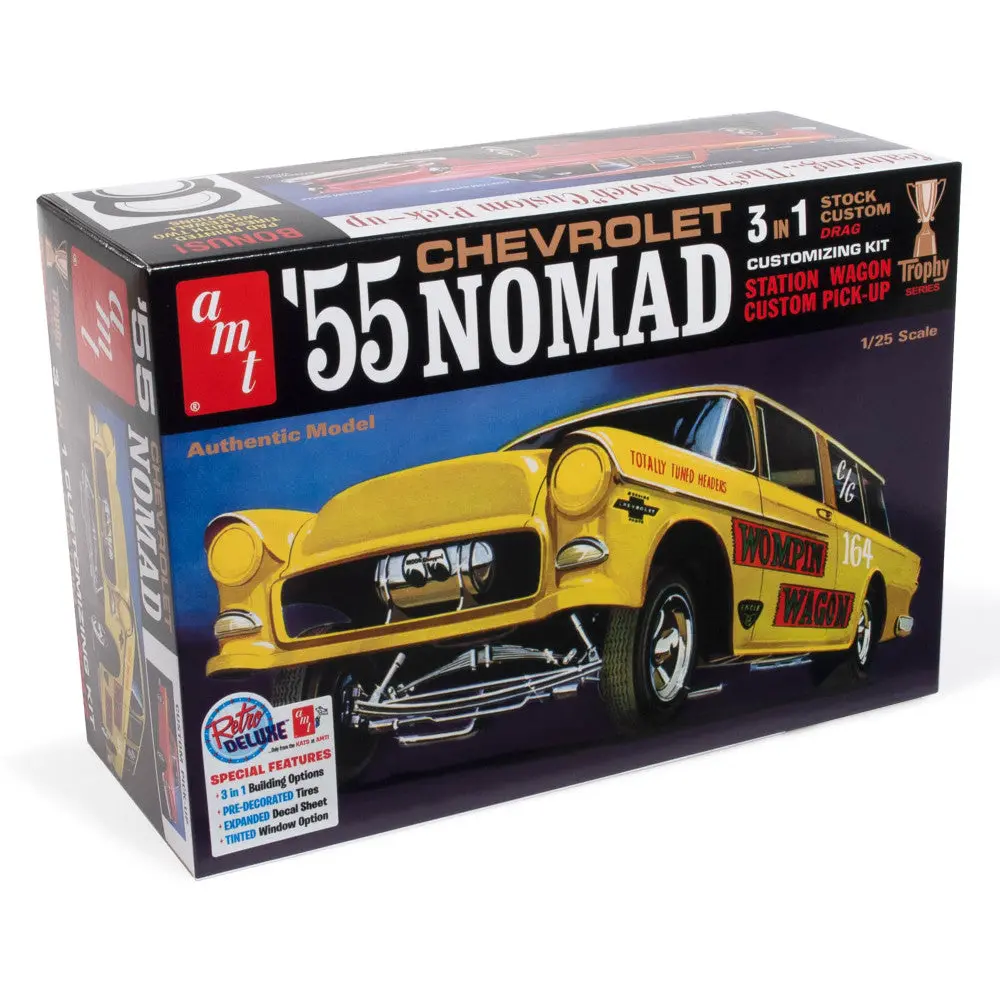 Amt 1955 Chevy Nomad 1:25 Scale Model Kit - Classic Collector's Edition 1
