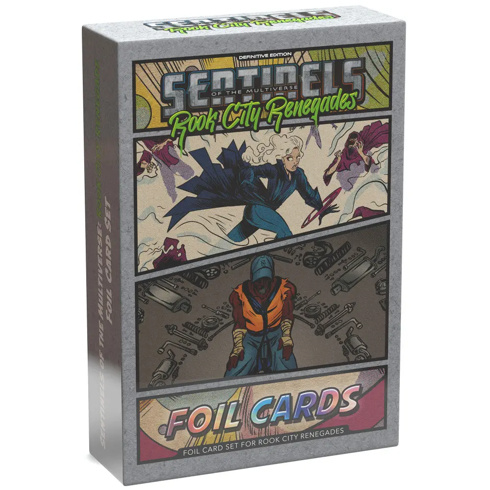 Greater Than Games: Sentinels Of The Multiverse - Rook City Renegades Foil Pack 2 1