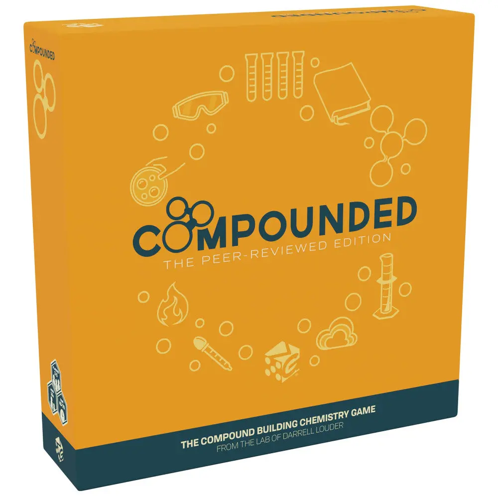 Compounded: Peer-Reviewed Edition Strategic Chemistry Board Game 1
