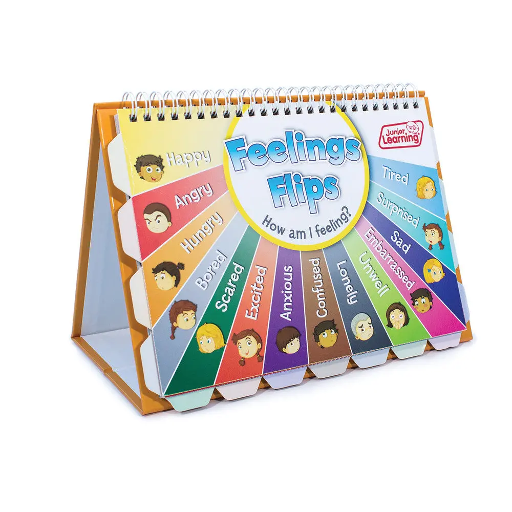 Feelings Flips - Emotional Learning Flipbook For Kids Ages 4-8 1
