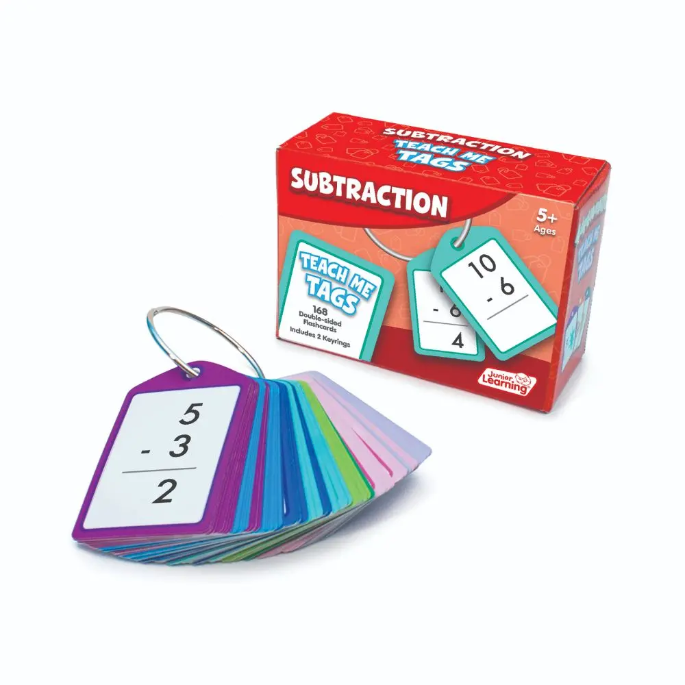 Junior Learning Subtraction Teach Me Tags - Educational Math Game 1