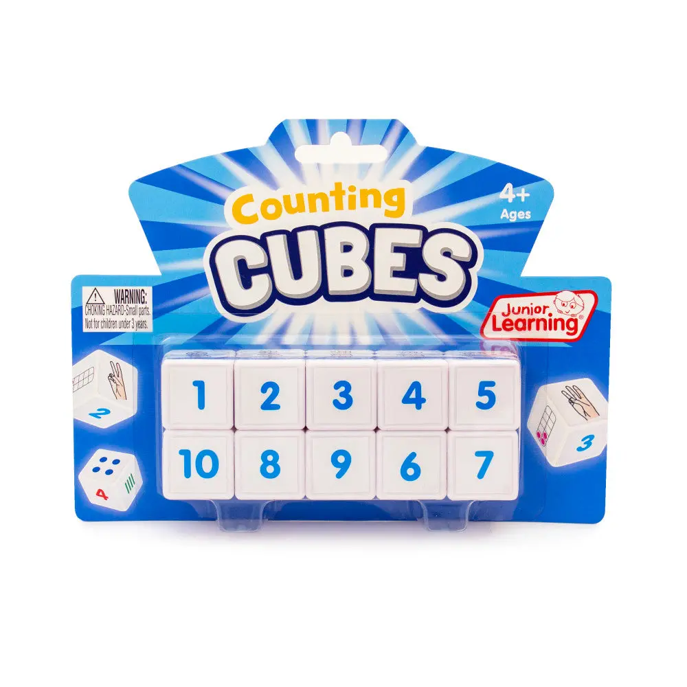 Junior Learning Counting Cubes - Educational Math Set For Kids 1