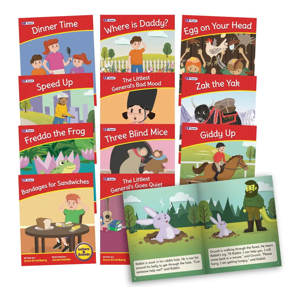 Junior Learning Phase 6 Set 2 - Fiction Readers Educational Set 1