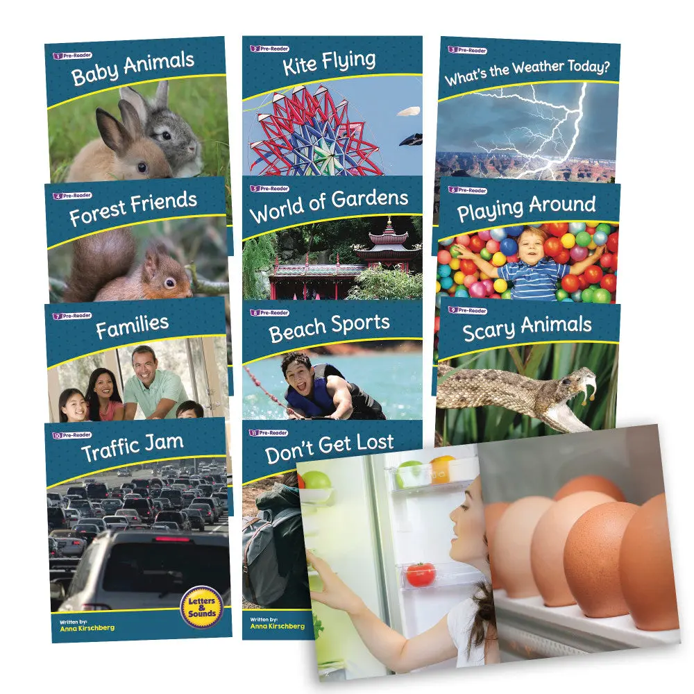 Junior Learning Letters & Sounds Phase 1 Set 2 - Educational Non-Fiction Set 1