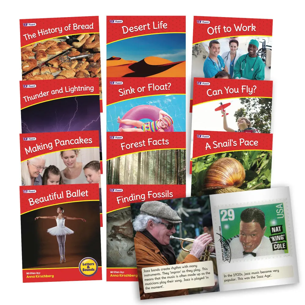 Junior Learning Phase 6 Set 2 - Non-Fiction Educational Learning Set 1