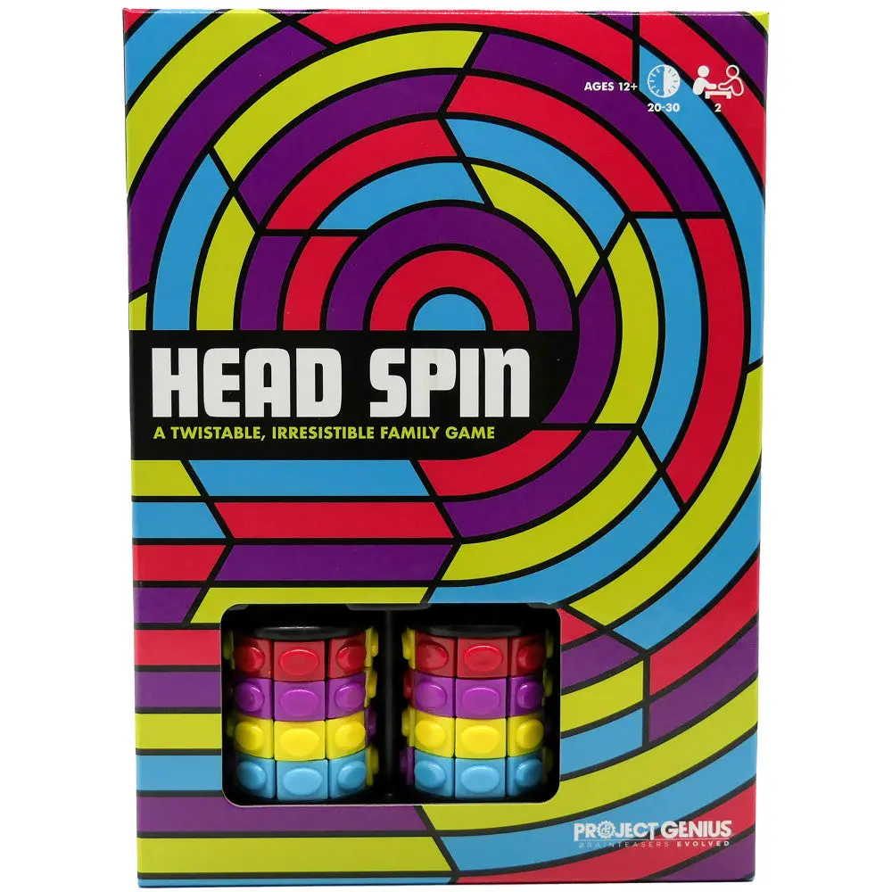 Project Genius Head Spin Brain-Teasing Fidget Spinner Game 1