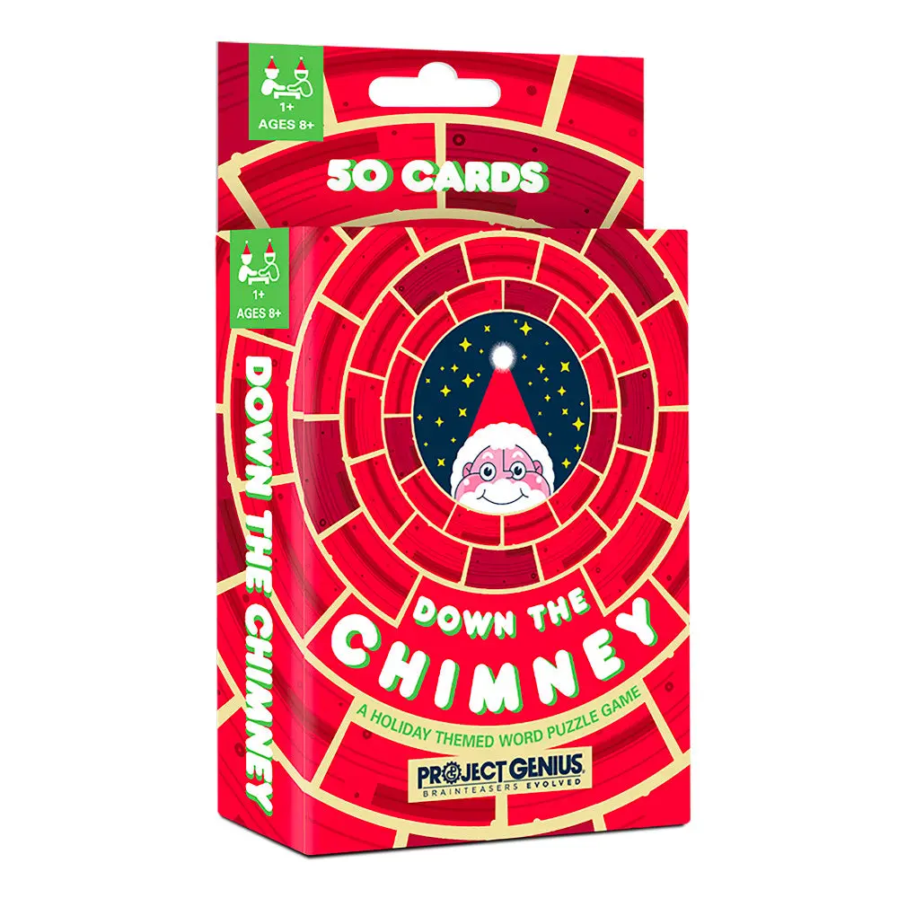 Holly Jolly Down The Chimney Holiday Word Puzzle Game 1