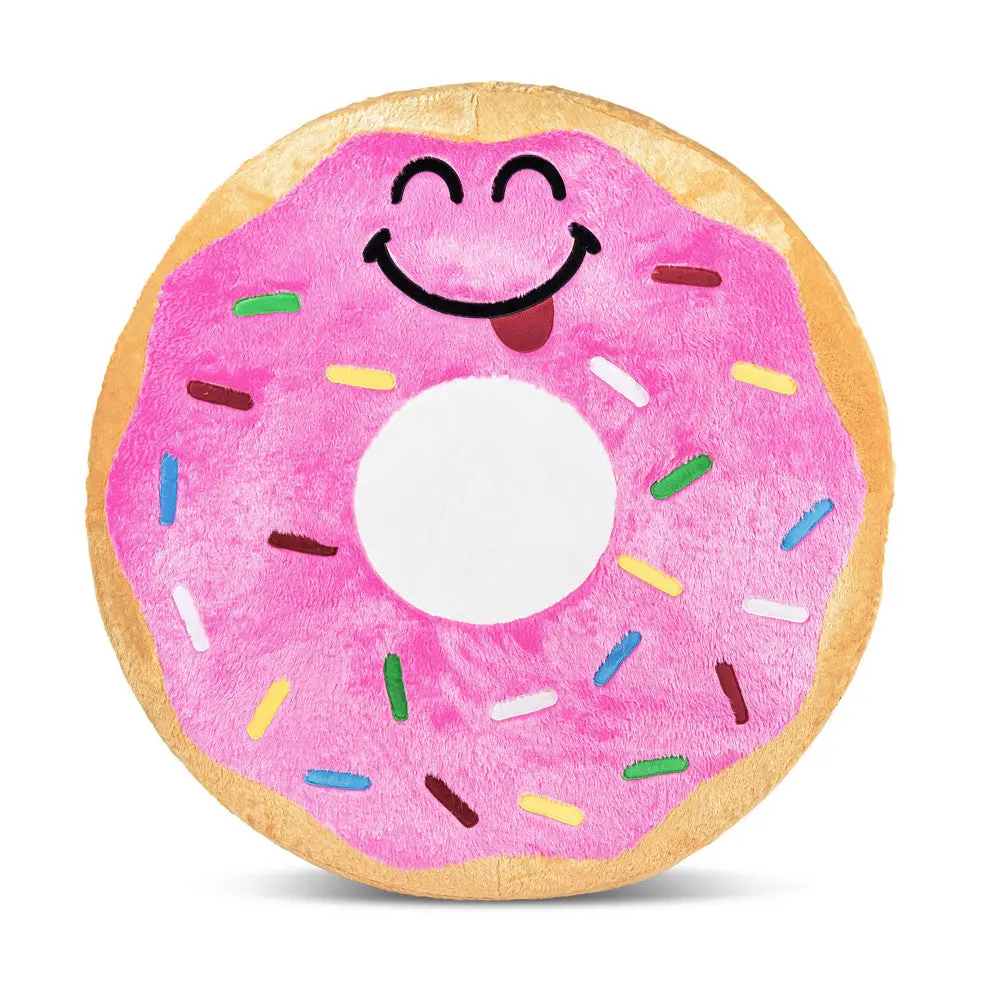 Good Banana Donut-Shaped Plush Floor Floatie - Comfy Kids' Lounger 1