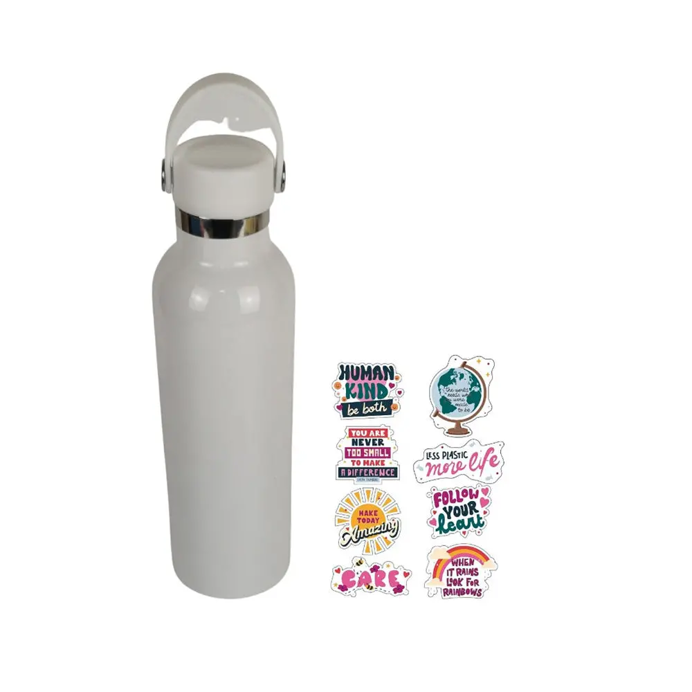 Greta-Inspired Diy Water Bottle Decoration Kit - Sustainable Craft Set 1