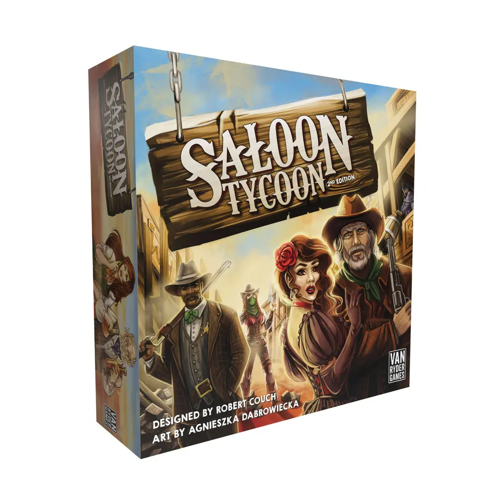 Saloon Tycoon 2Nd Edition Strategy Board Game 1