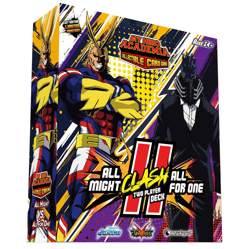 My Hero Academia Ccg Series 4: All Might Vs All For One Duel Set 1