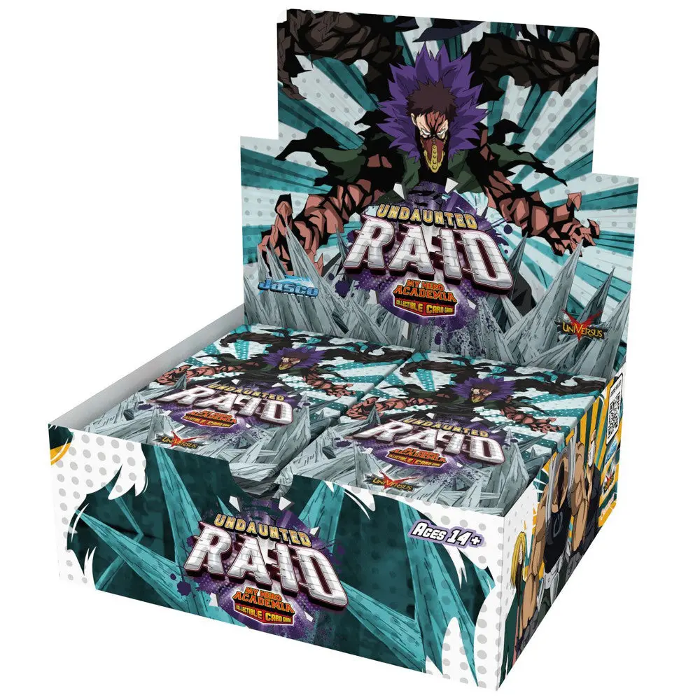 My Hero Academia Ccg Series 5: Undaunted Raid Booster Display 1