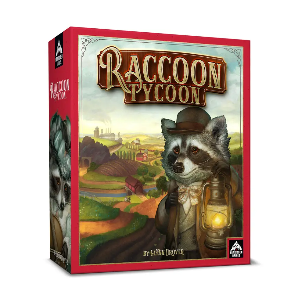 Raccoon Tycoon Strategic Board Game By Forbidden Games 1