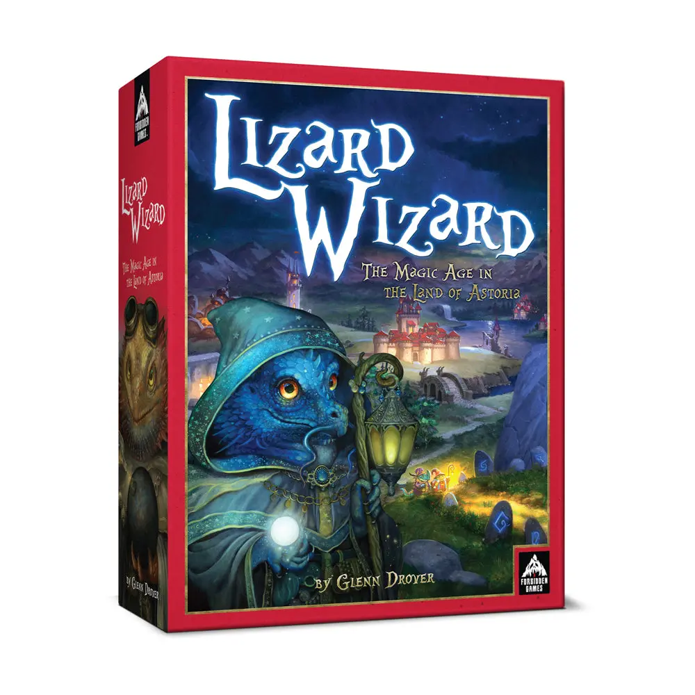 Lizard Wizard Strategic Fantasy Board Game By Forbidden Games 1