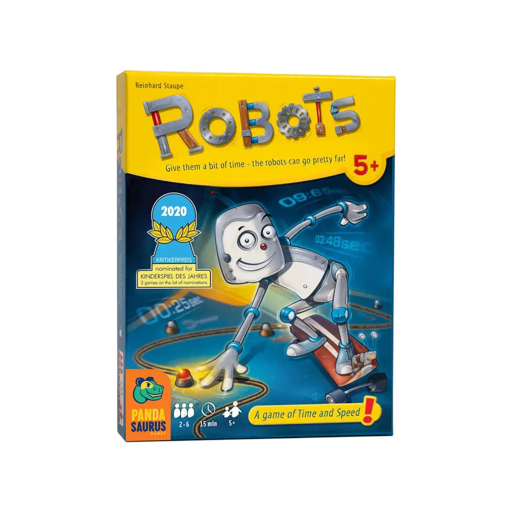 Robots Family Friendly Cooperative Board Game For 2-6 Players 1