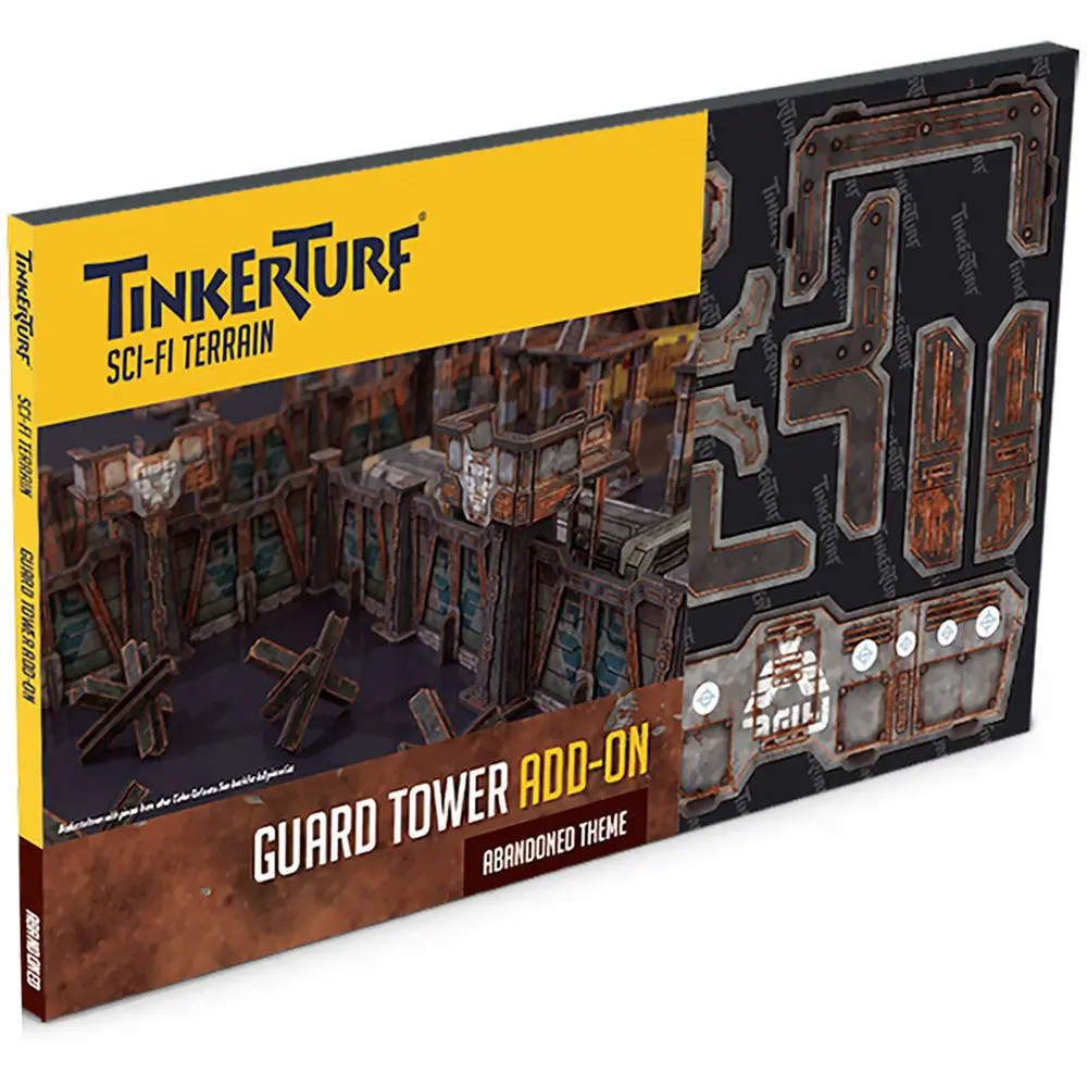 Tinkerturf Sci-Fi Terrain: Abandoned Theme Guard Tower Add-On Set 1