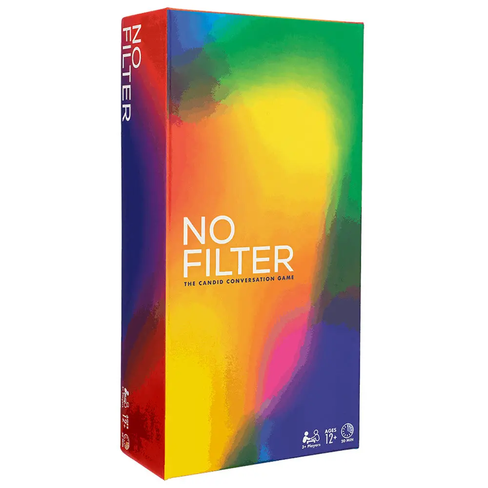 No Filter Candid Conversation Game By Big G Creative, 3+ Players, Ages 12+ 1