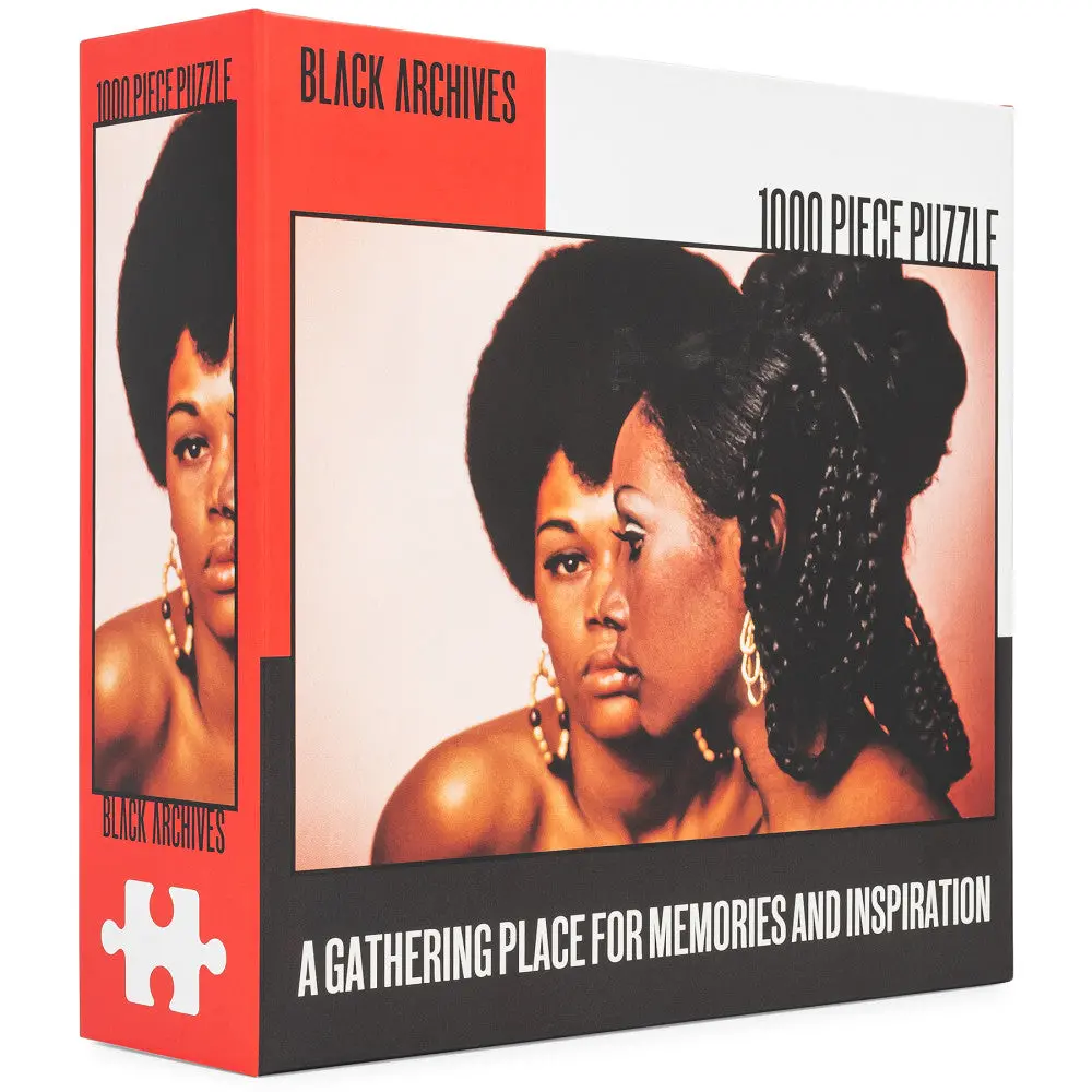 Black Archives Two Women Themed Jigsaw Puzzle - 1000 Pc 1
