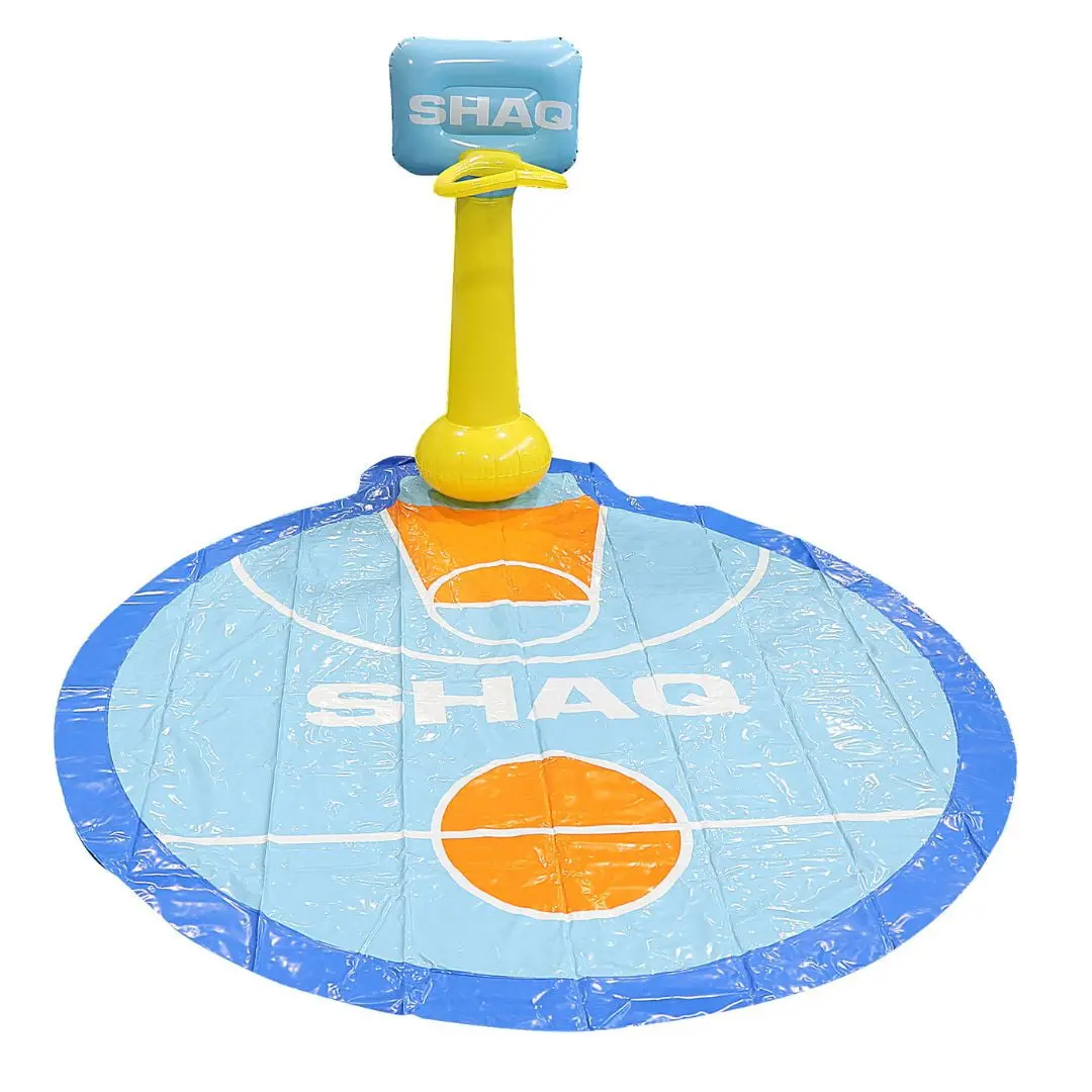 Shaq Basketball Sprinkler Fun Mat - Outdoor Water Play 1